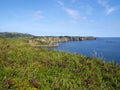 Oceanic coast of Shikotan island