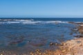 Oceanic coast in eastern Uruguay