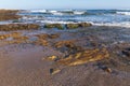 Oceanic coast in eastern Uruguay