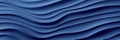 Oceanic Illusion: A Mesmerizing Close-Up of a Blue Wave Pattern