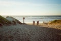 Beach access. Hiking through sand dunes and natural habitats. Oceano, California