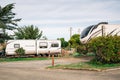 Oceano campground for RV camper vehicles and motorhomes, San Luis Obispo County, California Central Coast