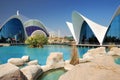 The Oceanografic in Valencia Royalty Free Stock Photo