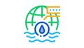 oceanology science Icon Animation