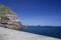 Oceanside and ancient fort in Machico Royalty Free Stock Photo