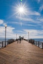 Oceanside Pier Royalty Free Stock Photo