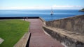 Oceanview from the Fort of Sao Sebastiao, Angra do Heroismo, Terceira, Azores, Portugal - July 26, 2022