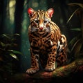 Ocelot Royalty Free Stock Photo