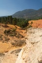 Ocher earth in Roussillon