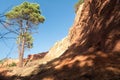 Ocher earth in Roussillon