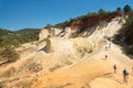 Ocher earth in Roussillon