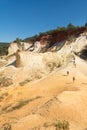 Ocher earth in Roussillon