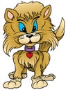 Ocher-golden Furry Cat