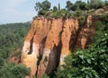 Ocher quarry, Roussillon, Provence, France