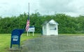 Ochopee, Florida. The smallest Post Office in the United States. Near Everglades