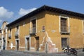 Street corner in Antigua, Guatemala.