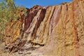 Ochre Pits. Northern territory Royalty Free Stock Photo