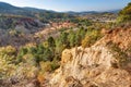 Ochres of Colorado Provencal - Rustrel - Provence - France Royalty Free Stock Photo