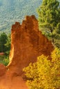 The ochres in Roussillon Royalty Free Stock Photo