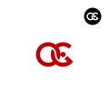 OCI Logo Letter Monogram Design Royalty Free Stock Photo