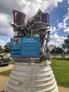 ocket engine J-2 at the Houston Space Center in Houston, TX, USA