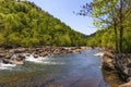 Ocoee River and Gorge in Polk County, Tennessee, USA