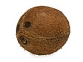 ÃÂ¡oconut isolated on white background Royalty Free Stock Photo
