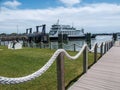 Ocracoke Ferry Boat on North Carolina Outer Banks