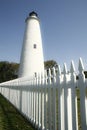 Ocracoke Island Lighthouse Royalty Free Stock Photo