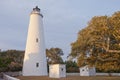 Ocracoke Island Lighthouse Outer Banks OBX NC US Royalty Free Stock Photo