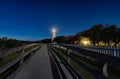 Ocracoke island at night Royalty Free Stock Photo