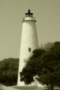 Ocracoke Lighthouse Royalty Free Stock Photo