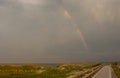 Ocracoke Rainbow Royalty Free Stock Photo