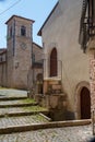 Ocre, old village in Abruzzo, Italy