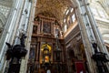 Oct 2018 - Cordoba, Spain - The main altar of Mezquita, Catedral de Cordoba