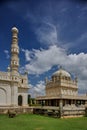 The Gumbaz at Srirangapatna is a Muslim mausoleum holding the graves of Tippu Sultan, his father Hyder Ali and his mother Fakr-Un- Royalty Free Stock Photo