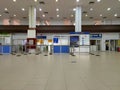 22 Oct 2020, Hassan 1 laayoune Airport, Morocco. Departure and boarding gate at Hassan 1 laayoune Airport, Morocco.
