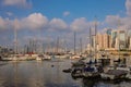 Oct 1 2023 the Hong Kong Causeway Bay Typhoon Shelter Royalty Free Stock Photo