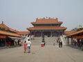 the landcape of Fangcun Wong Tai Sin Temple 1 Oct 2004 Royalty Free Stock Photo