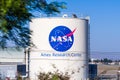 Oct 27, 2019 Mountain View / CA / USA -  NASA Ames Research Center or NASA Ames is a major NASA research center located at Royalty Free Stock Photo