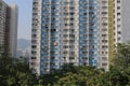 Old Public Residential Building in Hong Kong 5 Oct 2013 Royalty Free Stock Photo