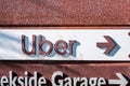 Oct 24, 2019 Palo Alto / CA / USA - Uber sign guiding you to the company`s offices in Silicon Valley; Uber Technologies, Inc. is