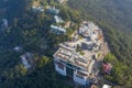 09 Oct 2019, The Peak Tower, the summit of Victoria Peak on Hong Kong Island Royalty Free Stock Photo