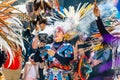 Oct 20, 2019 San Jose / CA / USA - Participants at the Day of the Dead Dia de Los Muertos procession taking place in South San Royalty Free Stock Photo