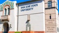 Oct 20, 2019 San Jose / CA / USA - San Jose State University SJSU building, home of the Environmental Studies Department and
