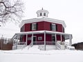 Octagon shaped house