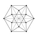 Octagon star graph. Scared Geometry Vector Design Elements.