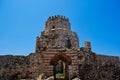 Medieval Methoni Castle Tower, Peloponnese, Greece Royalty Free Stock Photo