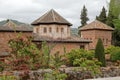 Nasrid palace with octagonal roof at the Alhambra in Granada, Andalusia Royalty Free Stock Photo