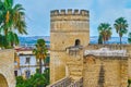 Octagonal tower of Alcazar, Jerez, Spain